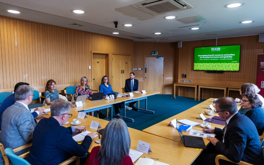 APPG visits University of Reading’s School of Agriculture, Policy and Development to explore its work tackling malnutrition 